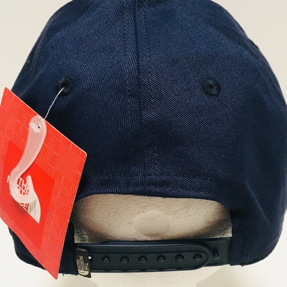 THE NORTH FACE Baseball Cap Hat One Sz BLUE NWT - Picture 4 of 6